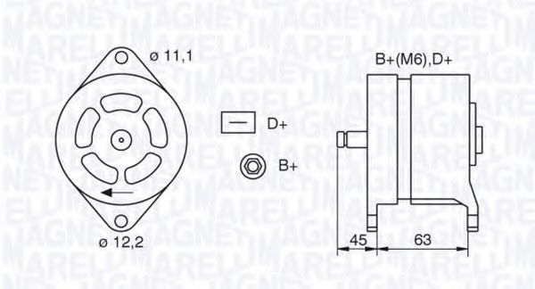 MAGNETI MARELLI 063304087010