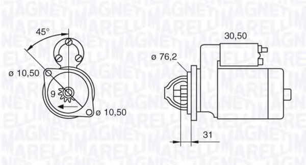 MAGNETI MARELLI 063521150350