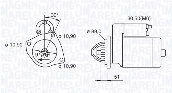 MAGNETI MARELLI 063522310030