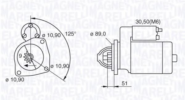 MAGNETI MARELLI 063522310330