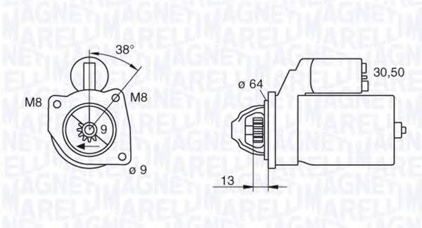 MAGNETI MARELLI 063101021010 MAGNETI MARELLI 063101021010