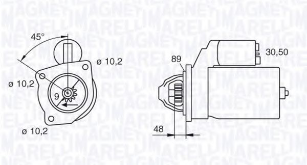 MAGNETI MARELLI 063206834010